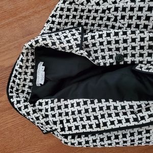 Houndstooth SIlk Jacket